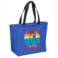 Mma Is My Superpower Mixed Martial Arts Gift Zip Tote Bag
