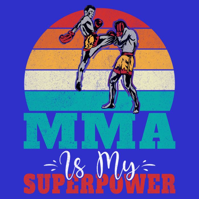 Mma Is My Superpower Mixed Martial Arts Gift Zip Tote Bag
