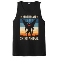 Mothman Is My Spirit Animal! Retro Mothman Quote Cryptid PosiCharge Competitor Tank