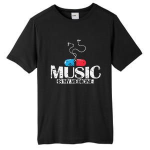 Music Is My Medicine Tall Fusion ChromaSoft Performance T-Shirt