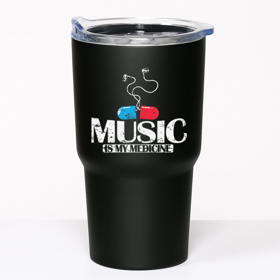 Music Is My Medicine Tumbler