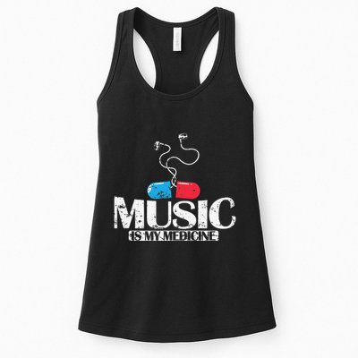 Music Is My Medicine Womens Tank Top
