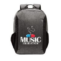 Music Is My Medicine Vector Backpack