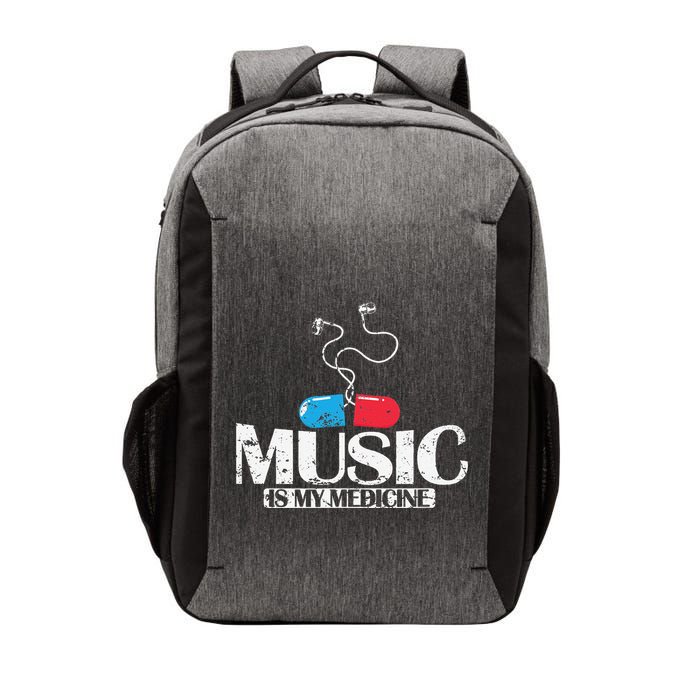 Music Is My Medicine Vector Backpack