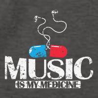 Music Is My Medicine Vector Backpack