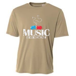 Music Is My Medicine Cooling Performance Crew T-Shirt