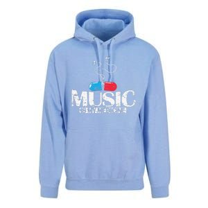 Music Is My Medicine Unisex Surf Hoodie