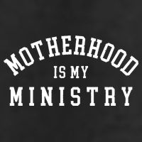 Motherhood Is My Ministry Christian 7 Panel Mesh Trucker Snapback Hat