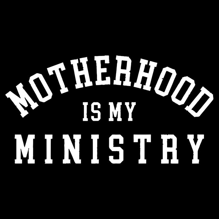 Motherhood Is My Ministry Christian Cooling Performance Crew T-Shirt