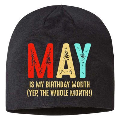 May Is My Birthday Month The Whole Month Birthday May Sustainable Beanie