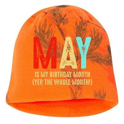 May Is My Birthday Month The Whole Month Birthday May Kati - Camo Knit Beanie