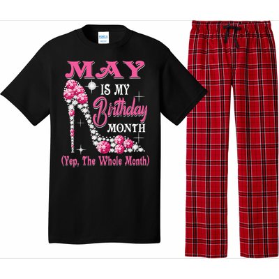 May Is My Birthday Month Shoes Queen Gifts Happy Birthday Pajama Set