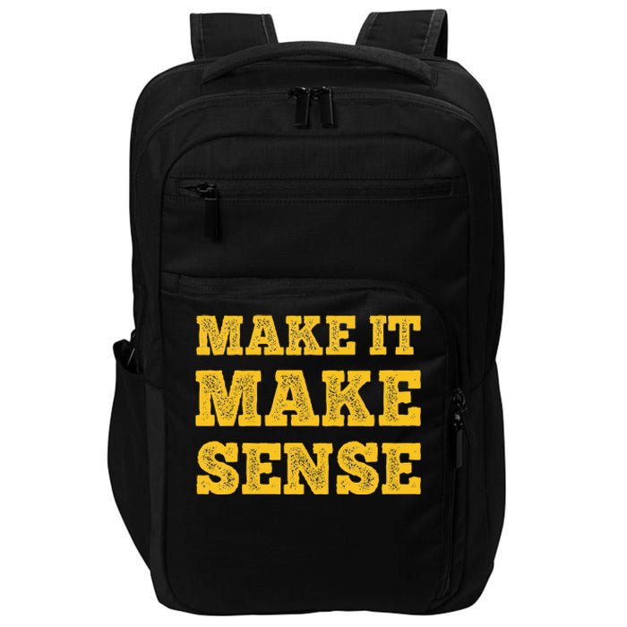 Make It Make Sense Impact Tech Backpack