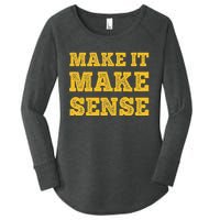 Make It Make Sense Women's Perfect Tri Tunic Long Sleeve Shirt