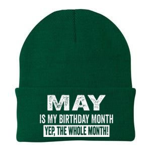 May Is My Birthday Month Yep The Whole Month Knit Cap Winter Beanie