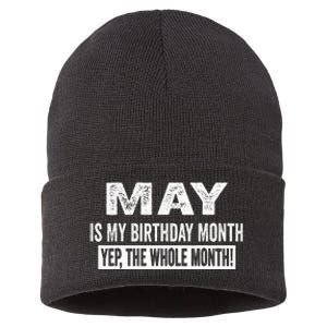 May Is My Birthday Month Yep The Whole Month Sustainable Knit Beanie