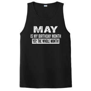 May Is My Birthday Month Yep The Whole Month PosiCharge Competitor Tank