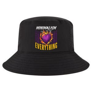 Minimalism Is My Everything Simplistic Peaceful Zen Cool Comfort Performance Bucket Hat