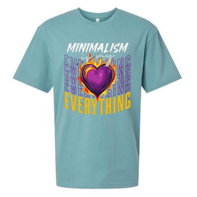 Minimalism Is My Everything Simplistic Peaceful Zen Sueded Cloud Jersey T-Shirt