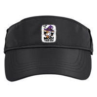 Moo I Mean Boo Funny Ghost Cows Halloween Highland Cow Gift Adult Drive Performance Visor