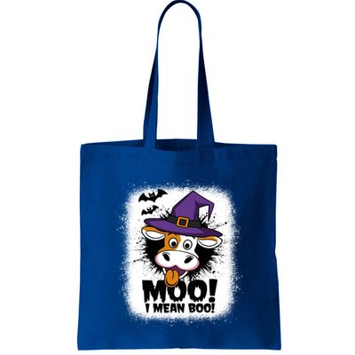 Moo I Mean Boo Funny Ghost Cows Halloween Highland Cow Gift Bag