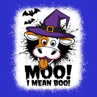 Moo I Mean Boo Funny Ghost Cows Halloween Highland Cow Gift Mesh Reversible Basketball Jersey Tank