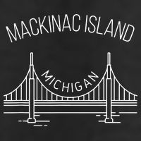 Mackinac Island Michigan 11oz C Handle Ceramic Mug