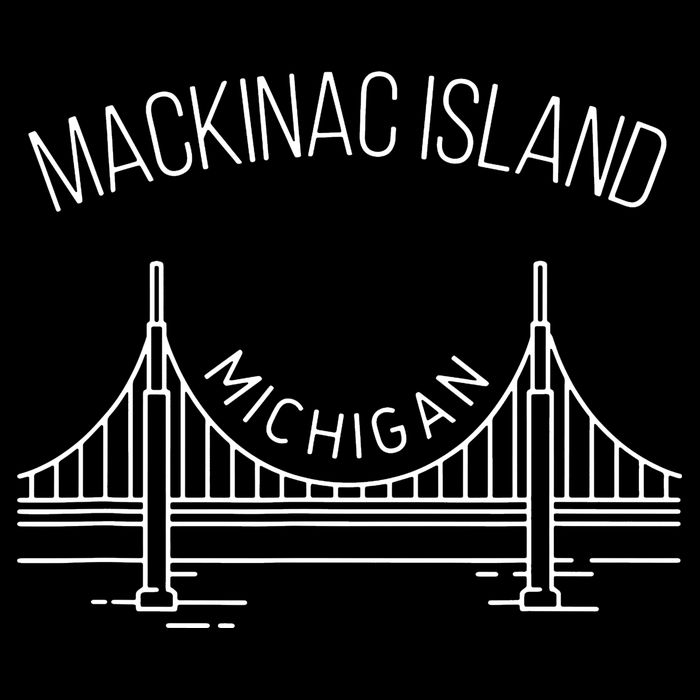 Mackinac Island Michigan 16 in Basic Backpack