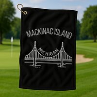 Mackinac Island Michigan Golf Towel