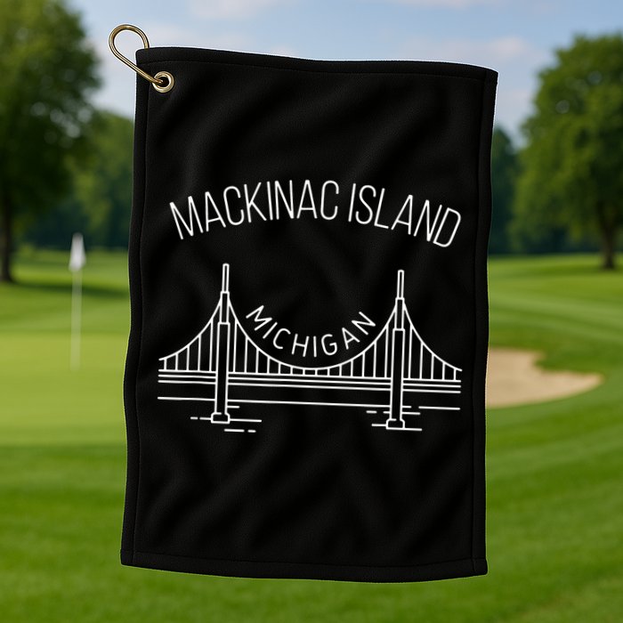 Mackinac Island Michigan Golf Towel