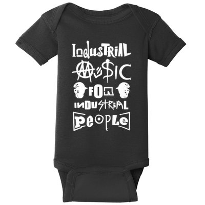 Museum Industrial Music For Industrial People Baby Bodysuit