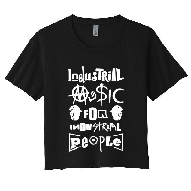 Museum Industrial Music For Industrial People Crop Top