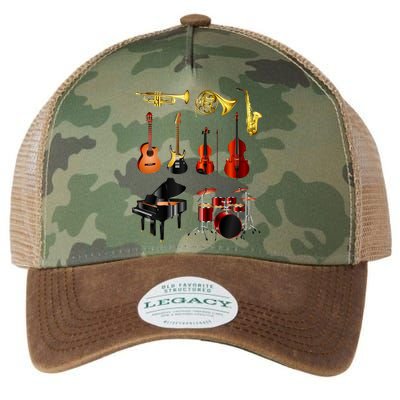 Musical Instruments Legacy Tie Dye Trucker Hat