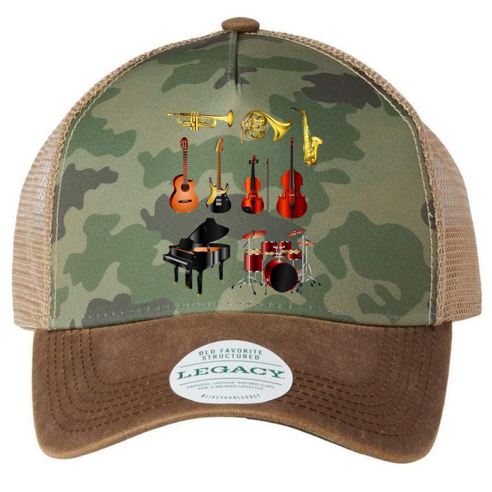 Musical Instruments Legacy Tie Dye Trucker Hat