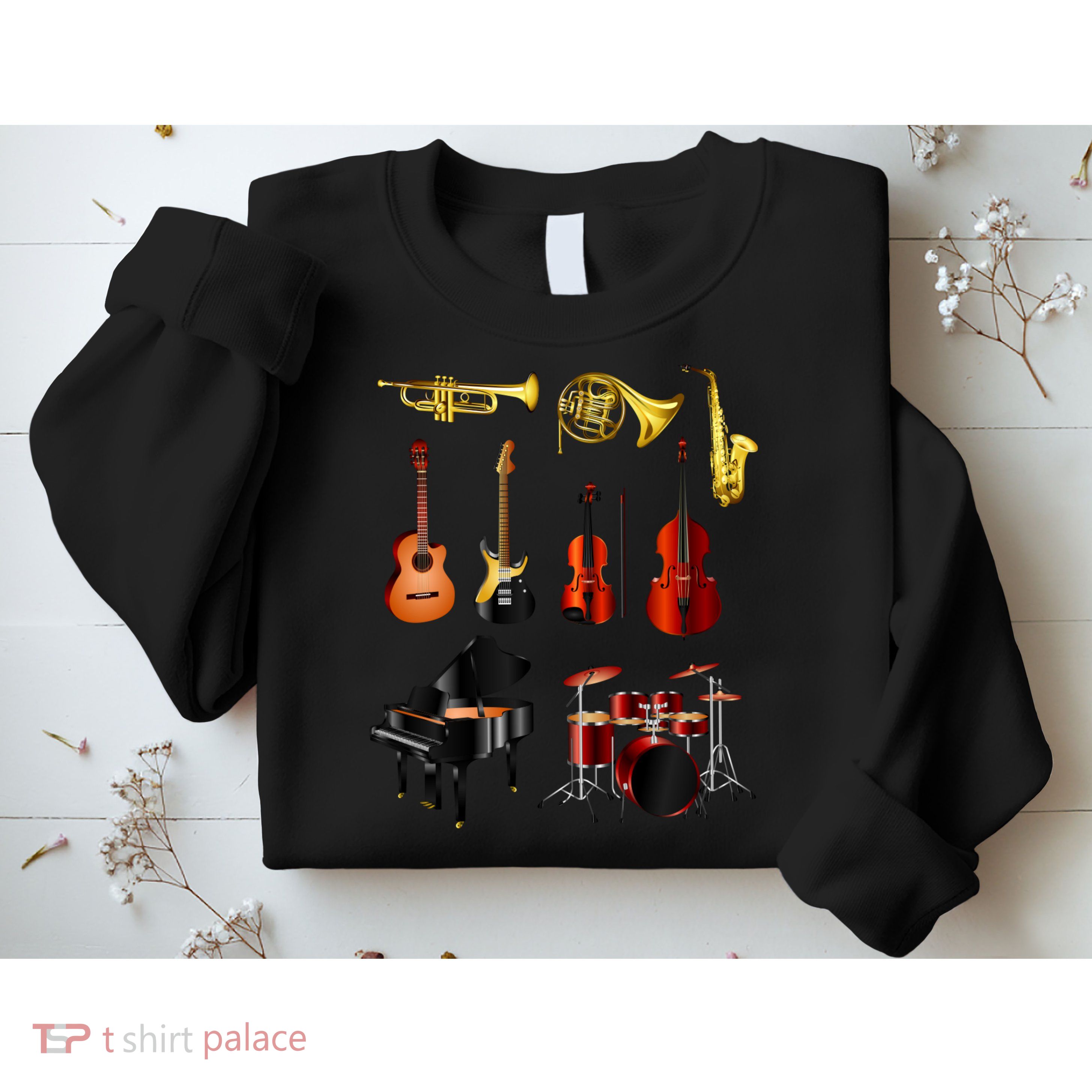 Musical Instruments Sweatshirt