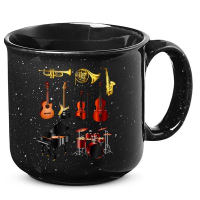 Musical Instruments 15oz Campfire Ceramic Mug