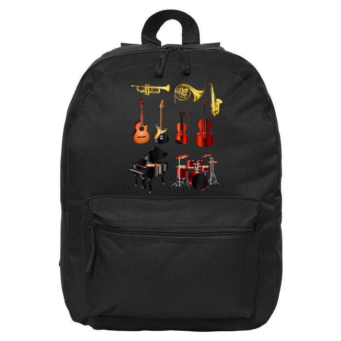Musical Instruments 16 in Basic Backpack
