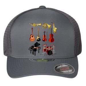 Musical Instruments Flexfit Unipanel Trucker Cap