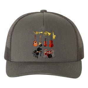 Musical Instruments Yupoong Adult 5-Panel Trucker Hat