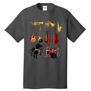 Musical Instruments Tall T-Shirt