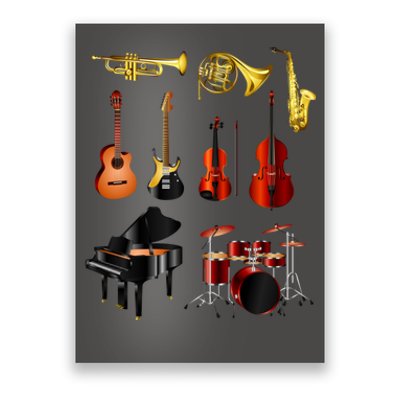 Musical Instruments Poster