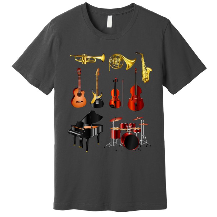 Musical Instruments Premium T-Shirt