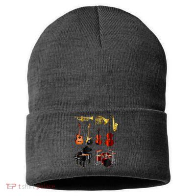 Musical Instruments Sustainable Knit Beanie