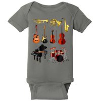 Musical Instruments Baby Bodysuit