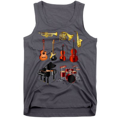 Musical Instruments Tank Top