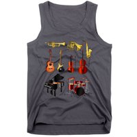 Musical Instruments Tank Top