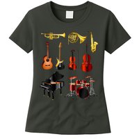 Musical Instruments Womens T-Shirt