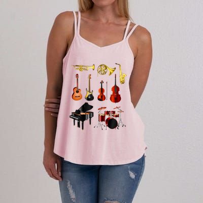 Musical Instruments Women's Strappy Tank