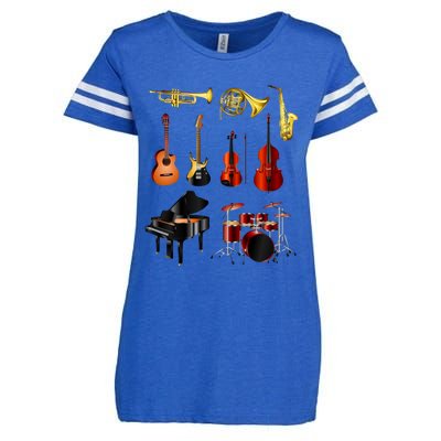 Musical Instruments Enza Ladies Jersey Football T-Shirt