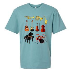 Musical Instruments Sueded Cloud Jersey T-Shirt